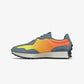 New Balance | 327 CITRUS PUNCH  { GREY/ORANGE