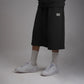 Superkicks | WIDE LEG CROPPED PANTS { CARBON BLACK