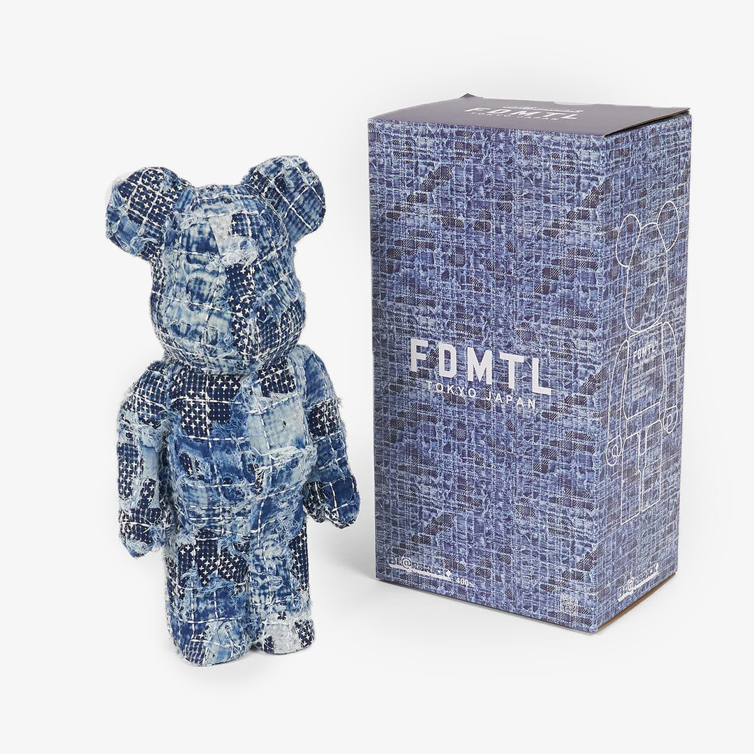 MEDICOM TOY BE @RBICK BORO SASHIKO COVERED 400%